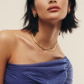 Chubby Mini Hoop Earrings