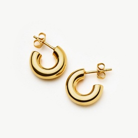 Chubby Mini Hoop Earrings