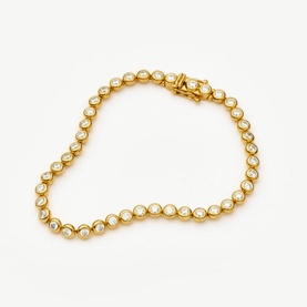 Classic Tennis Round Bracelet