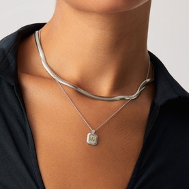 November Birthstone Pendant Necklace
