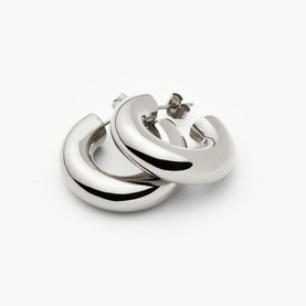 Chubby Medium Hoop Earrings