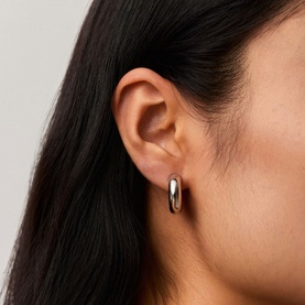 Chubby Small Hoop Earrings