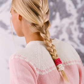 Pure Silk Assorted Scrunchie Cracker - Scarlet