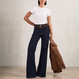 Bonnie Mid-Rise Flared Jeans