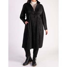 Lightweight Pleated Cardigan