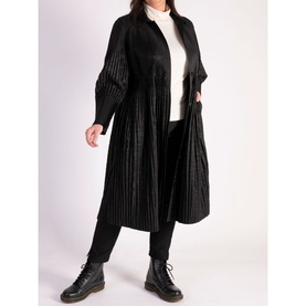 Lightweight Pleated Cardigan