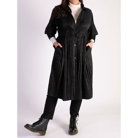 Lightweight Pleated Cardigan