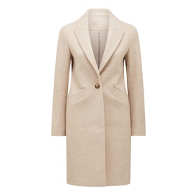 Bonnie Petite Single-Breasted Coat