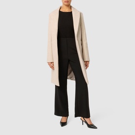 Bonnie Petite Single-Breasted Coat