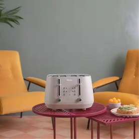 Eclettica Kettle and Toaster Beige Set