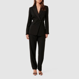 Elliott Double-Breasted Tuxedo Blazer