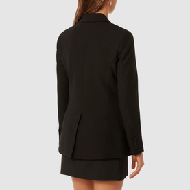 Elliott Double-Breasted Tuxedo Blazer