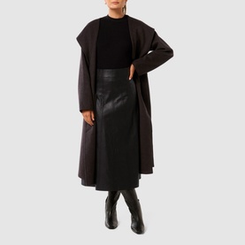 Charlotte Belted Wrap Coat