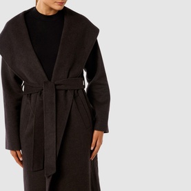 Charlotte Belted Wrap Coat
