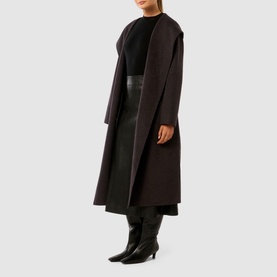 Charlotte Belted Wrap Coat