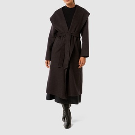 Charlotte Belted Wrap Coat
