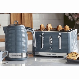 Inspire Kettle and Toaster Set Grey
