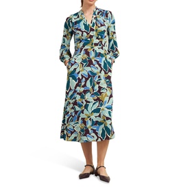Lea Printed Flared Dress