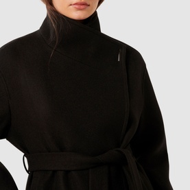 Lola Belted Peacoat