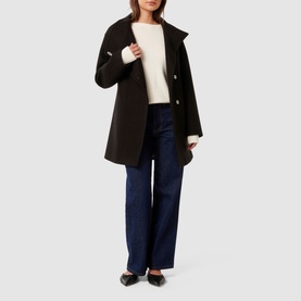 Lola Belted Peacoat