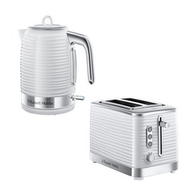 Inspire Kettle and Toaster Set White