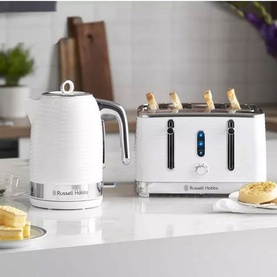 Inspire Kettle and Toaster Set White