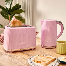Eden Pink Kettle and Toaster Set
