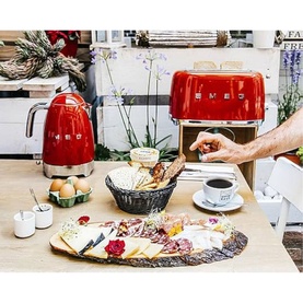 Kettle Toaster Red