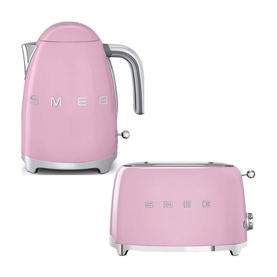 Kettle and Toaster Pink Set