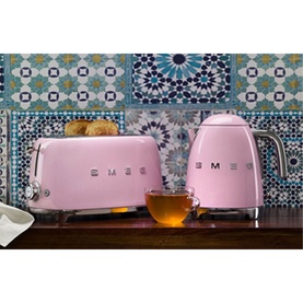 Kettle and Toaster Pink Set