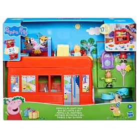 Peppa's Two-In-One Party Bus Playset