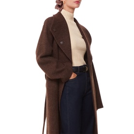 Textured Turtleneck Sweater