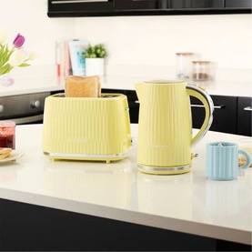 Eden Yellow Kettle and Toaster Set