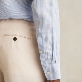 Ruban Striped Linen Shirt