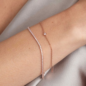 Essential Crystal Charm Bracelet