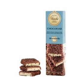 Chocoviar Stracciatella Soft Chocolate Bar 200g