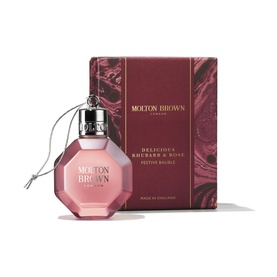 Delicious Rhubarb & Rose Festive Bauble