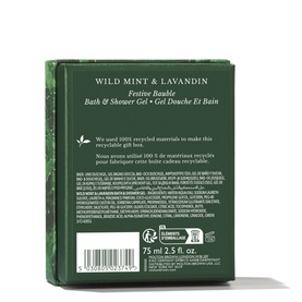 Wild Mint & Lavandin Festive Bauble