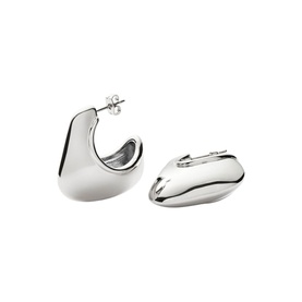 Dome Hoop Earrings