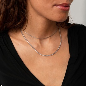 Classic Tennis Necklace