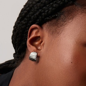 Ripple Stud Earrings