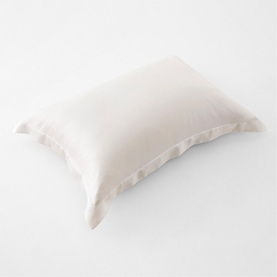 Lanham Tailored Silk Oxford Pillowcase White