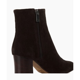 Ollave Block Heel Ankle Boots
