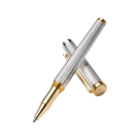 Gold And Silver Plated Ballpoint Pen