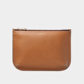 Ella Large Smooth Leather Pouch