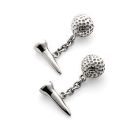 Golf Ball Cufflinks