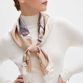 Shield Silk Scarf