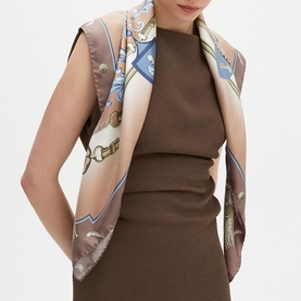 Shield Silk Scarf