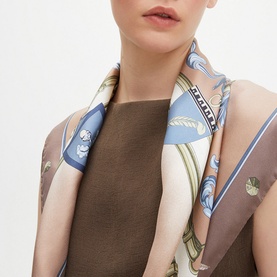 Shield Silk Scarf