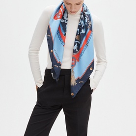 Shield Silk Scarf